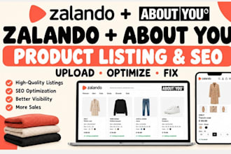 upload zalando about you breuninger SEO product listing bulk product upload