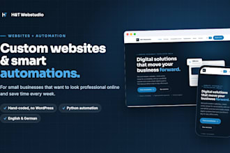 build websites and automate your business tasks