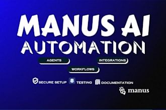 build manus ai agents and automate your business workflows