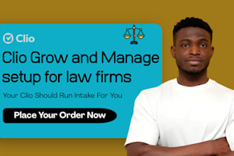 setup clio grow and clio manage to run law firm intake automatically