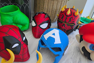 create a 3d cosplay creation