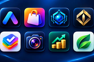 design favicon, app icon and website icon
