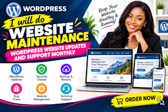 do website maintenance wordpress squarespace website updates and support monthly