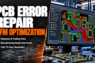 fix your pcb layout design errors and optimize for dfm