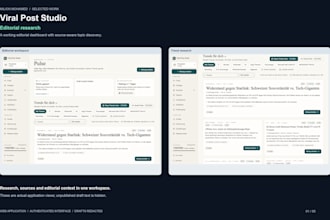 develop a custom saas platform and web application