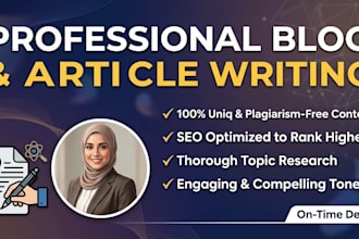 write high quality blogs