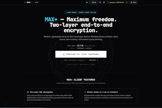 a custom website, web app or backend