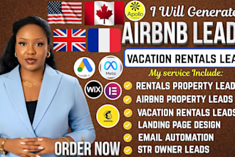 generate targeted airbnb vacation rental and property leads