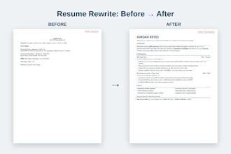 do professional ats resume writing, cover letter and linkedin profile
