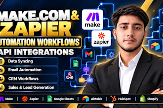 build make and zapier automation workflows