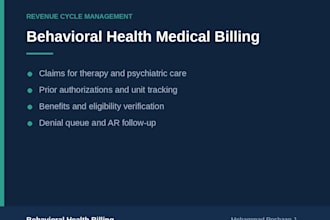 do behavioral health medical billing and prior authorizations