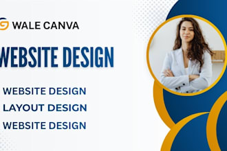 design a professional canva website