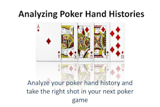 create a poker hand history analyzer, data insights tool, and opponent profiling