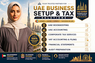 be your uae financial expert for accounting bookkeeping, auditing, corporate tax