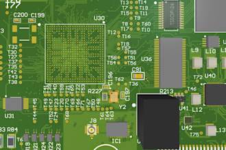 design custom pcb layout, multilayer pcb, esp32, led pcb, schematic, , rf pcb,