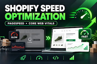 optimize shopify store speed pagespeed and core web vitals