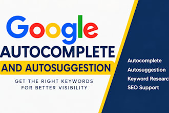 google autocomplete sbo, keyword research and SEO