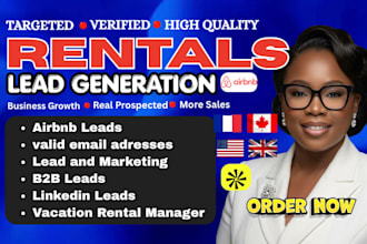 generate targeted rental leads airbnb lead for your real estate business