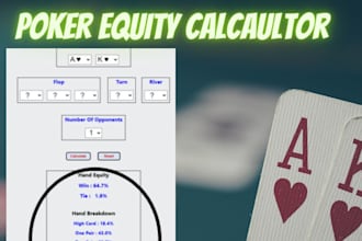 build poker equity calculator hand analyzer and ai review tool