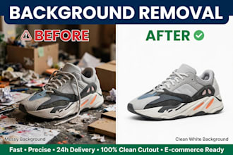 remove photo background and make it transparent or white