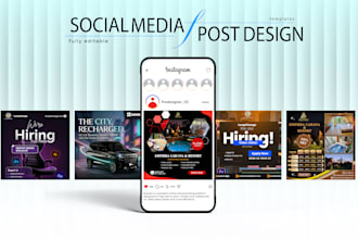 design custom instagram carousels, facebook ads, and posts