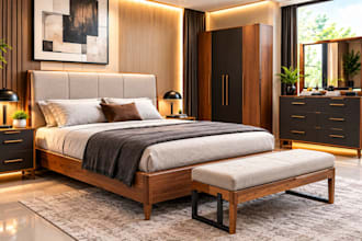 create 3d furniture cad models, shop drawings, and realistic rendering