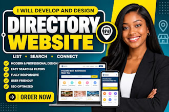 create a modern directory and listing website