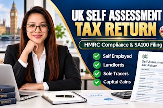 prepare and file your UK self assessment tax return with hmrc