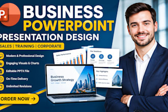 design powerpoint presentation for business sales training deck for teams
