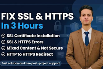 install ssl certificate, fix ssl and https errors in 3 hours
