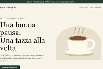 build a responsive HTML CSS landing page for your business