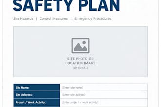 develop comprehensive site specific safety plans for your company