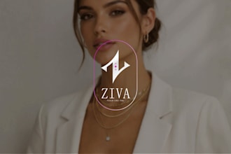design a luxury jewelry logo and brand identity