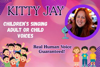sing, edit, and master childrens songs
