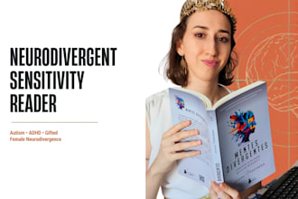 be your neurodiversity sensitivity reader for fiction