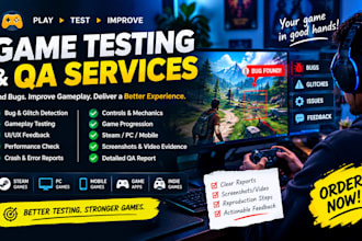 game app beta user bug qa testing tester video indie gameplay steam review test