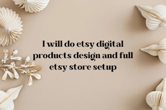 design etsy digital products