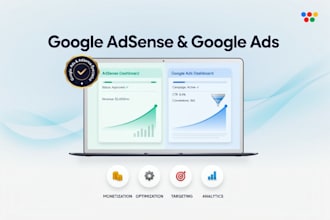 setup google adsense, fix adsense issues and optimize website for monetization