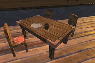 create 3d assets in a lowpoly style for you