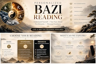 provide a detailed bazi destiny reading