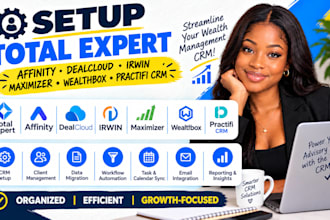 setup total expert affinity dealcloud irwin maximizer wealthbox practifi crm