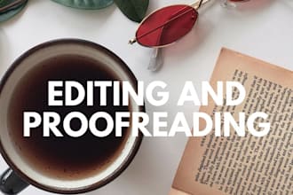 proofread and copy edit your work