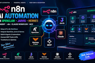 setup grok bot n8n ai automation fix openclaw jarvis hermes ai agent n8n claude