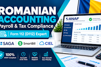 do romania bookkeeping saga ciel smartbill payroll taxes and form 112 compliance