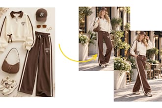 photoshoot realistic ai fashion model for your clothing