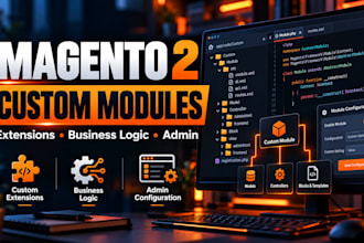 develop a custom magento 2 extension or module