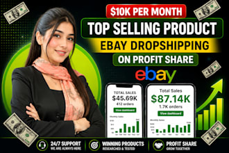 do expert ebay dropshipping on profit share