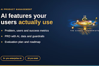 create an ai product strategy and prd for your ai product