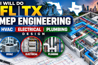 do fl tx mep engineering hvac electrical plumbing design