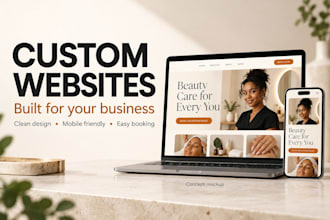 build custom websites for business